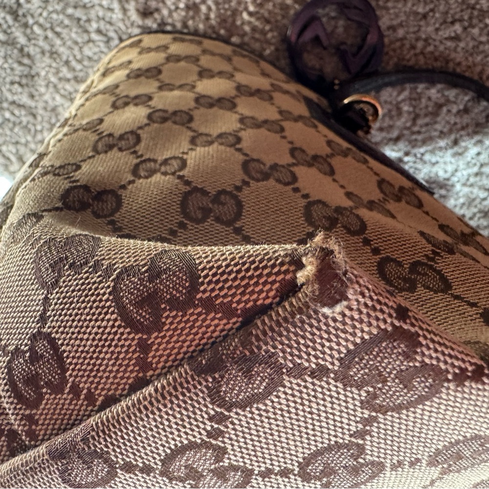 Gucci Signature-Purple Interior Bag - Picture 11 of 16